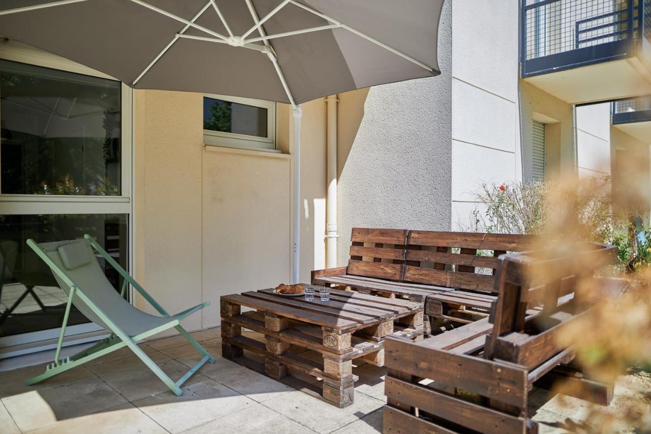 Ferienwohnung Le Colonel - Terrasse Parking Gratuit Reims Exterior foto